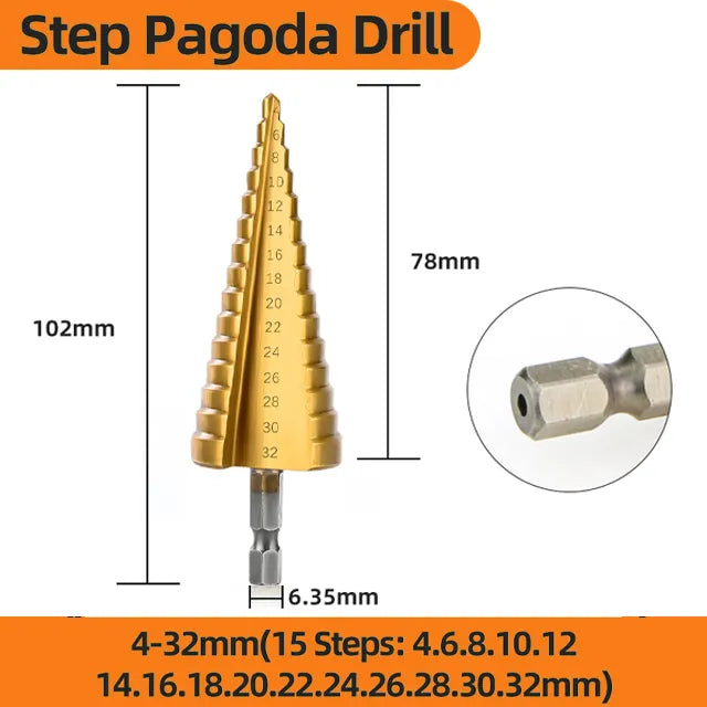 Titanium Master Drill Bits-Maxi-tools